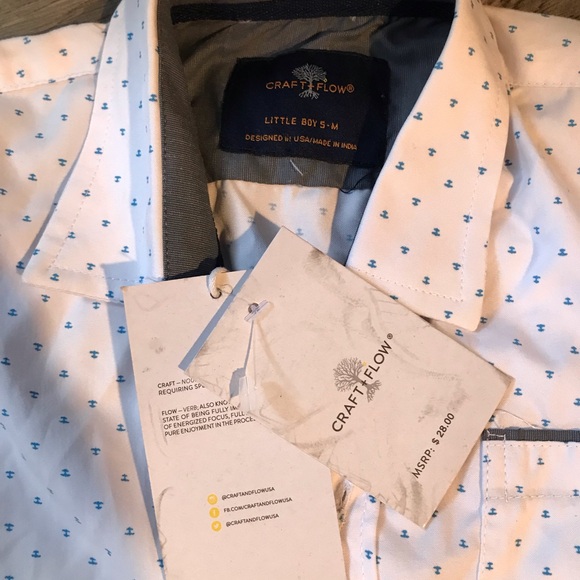 NWT boys craft flow button up - Picture 2 of 2